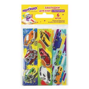 Закладка-магнит ЮНЛАНДИЯ в ассорт. -1шт. 1...